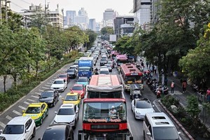 Thái Lan đứng ở vị trí cuối cùng trong danh sách dòng vốn FDI đổ vào ASEAN năm 2023, với 2,96 tỷ USD. (Ảnh: AFP/TTXVN)