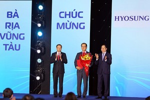 Dự án 730 triệu USD của Tập đoàn Hyosung, đầu tư tại Bà Rịa - Vũng Tàu, chính là dự án đầu tư nước ngoài có quy mô lớn nhất kể từ đầu năm tới nay.