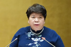 Chủ nhiệm Ủy ban Xã hội Nguyễn Thúy Anh.