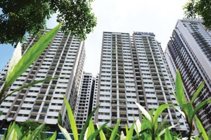 Phát triển các dự án nhà ở luôn cần nguồn vốn lớn 