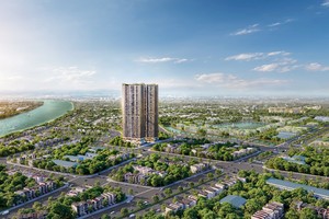 A&T Sky Garden chiếm ưu thế tuyệt đối nhờ sở hữu vị trí 03 mặt hướng thủy khi xây dựng không gian sống theo chuẩn Wellness.