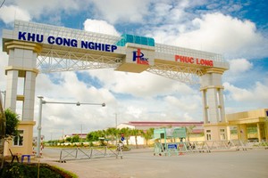 Đầu tư 5.643 tỷ đồng xây dựng hạ tầng Khu công nghiệp Phúc Long mở rộng