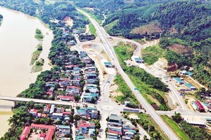 Một đoạn cao tốc Hà Nội - Lào Cai. Ảnh: Đức Thanh