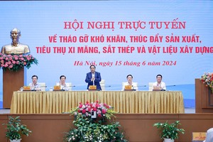 Thủ tướng chủ trì Hội nghị tháo gỡ khó khăn ngành xi măng, sắt thép, VLXD