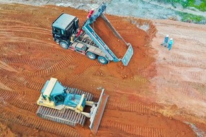 Thi công cao tốc Bắc - Nam, đoạn Quảng Ngãi - Hoài Nhơn