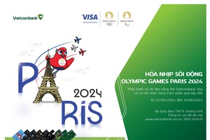 Hòa nhịp Olympic Paris 2024 cùng Vietcombank thông qua chuỗi hoạt động dành cho khách hàng