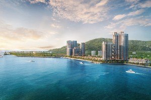 Phối cảnh minh họa quần thể Sun Symphony Residence. Ảnh Sun Property