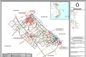 Phạm vi lập quy hoạch Khu công nghiệp Vĩnh Thạnh (Giai đoạn 2) tại xã Vĩnh Trinh và xã Vĩnh Bình, huyện Vĩnh Thạnh, TP. Cần Thơ