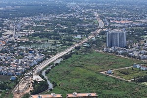 TP.HCM đang mở rộng Quốc lộ 50, một phần dự án hoàn thành vào cuối năm 2024