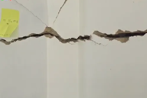 Yêu cầu kiểm tra ngay việc Khu tái định cư Vĩnh Hiệp - Vĩnh Trung bị sụt lún