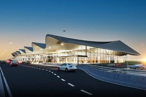 Phối cảnh Nhà ga hành khách T2 Sân bay Đồng Hới.