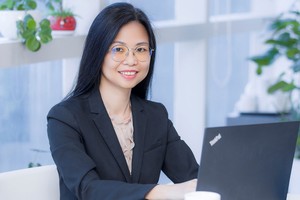 Bà Nguyễn Thúy Hạnh, Phó tổng giám đốc điều hành Khối Khách hàng doanh nghiệp và đầu tư, Ngân hàng Standard Chartered Việt Nam