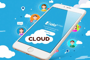 Zalo đã âm thầm giảm dung lượng lưu trữ miễn phí của dịch vụ Cloud xuống một nửa, từ 1GB còn 500MB. Ảnh: TN