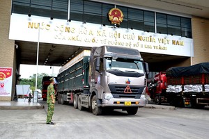 Cửa khẩu Kim Thành, Lào Cai thông quan trở lại từ 11 giờ ngày 11/9