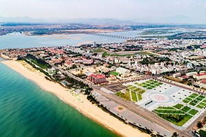 Ảnh: Một góc TP Tuy Hòa, tỉnh Phú Yên