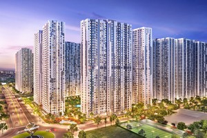 Tổng thể phân khu The Miami trong đại đô thị Vinhomes Smart City