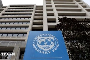 Trụ sở Quỹ tiền tệ quốc tế (IMF) tại Washington, Mỹ. (Ảnh: REUTERS/TTXVN)