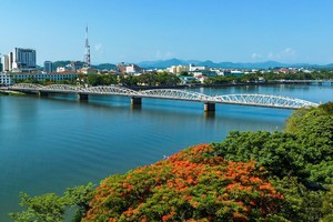 Một góc thành phố Huế.