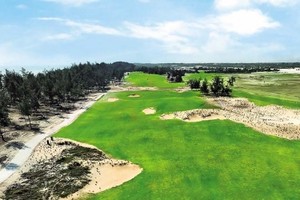 Sân golf Golden Sands Golf Resort của BRG tại Huế được coi là thử thách nhất Việt Nam hiện nay.