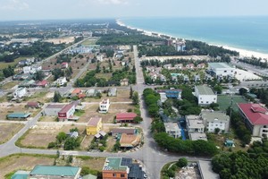 Khu vực ven biển huyện Gio Linh, tỉnh Quảng Trị