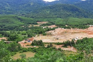 Dự án Hồ chứa nước Lộc Đại có tổng vốn đầu tư hơn 291 tỷ đồng.