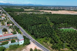 Khu vực đô thị mới phía Nam thành phố Đông Hà. Ảnh: Ngọc Tân