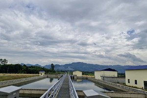 Dự án Hệ thống thoát nước, vệ sinh môi trường đô thị Núi Thành có tổng mức đầu tư hơn 307 tỷ đồng