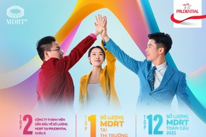 Hành trình Prudential xây dựng thế hệ tư vấn viên MDRT tinh hoa