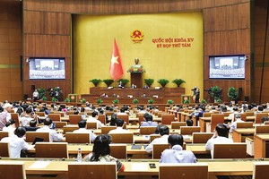 Tại kỳ họp này, thời gian chất vấn của Quốc hội giảm từ 2,5 ngày xuống 2 ngày. Ảnh: Duy Linh 