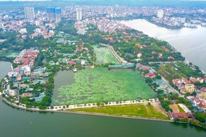 Hà Nội duyệt đồ án Quy hoạch chi tiết trục không gian trung tâm bán đảo Quảng An 