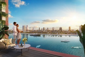 Căn hộ The Symphony bên sông Hàn dễ dàng “chinh phục” cộng đồng người nước ngoài tại Đà Nẵng. (Ảnh phối cảnh minh họa)