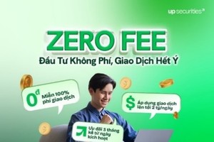UPS ưu đãi miễn 100% phí giao dịch - Nâng tầm trải nghiệm đầu tư