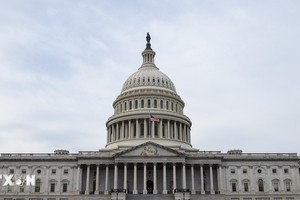 Tòa nhà Quốc hội Mỹ tại Washington, DC.( Ảnh: AFP/TTXVN)