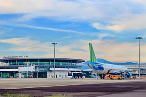 Cảng hàng không Phù Cát, tỉnh Bình Định. 