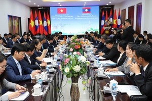 Hội nghị cấp chuyên viên Kỳ họp lần thứ 47 Uỷ ban liên chính phủ về hợp tác song phương Việt Nam - Lào. Ảnh: MPI