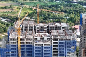 Các dự án bất động sản tại TP.HCM được tính lợi nhuận 20% trên tổng chi phí đầu tư xây dựng dự án. Ảnh: Trọng Tín