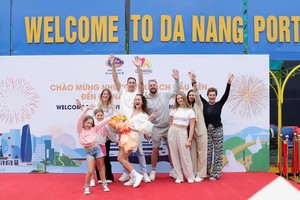 Khách du lịch quốc tế đến Đà Nẵng trong đầu năm 2025.