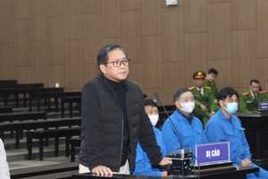 Bị cáo Nguyễn Cao Trí bị tuyên phạt 3 năm tù, tổng hợp hình phạt từ bản án trước đó là 9 năm tù.