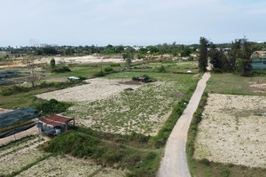 Tại Đô thị mới Điện Nam - Điện Ngọc, thị xã Điện Bàn, tỉnh Quảng Nam có nhiều dự án chậm tiến độ. 