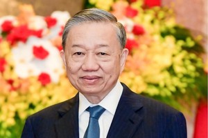 Đồng chí Tô Lâm, Tổng Bí thư BCH trung ương Đảng Cộng sản Việt Nam. 