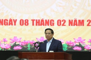 Thủ tướng Chính phủ Phạm Minh Chính làm việc với Ban Thường vụ Tỉnh uỷ Quảng Nam.