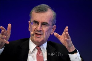 Thống đốc Ngân hàng trung ương Pháp Francois Villeroy de Galhau. Ảnh: AFP/TTXVN