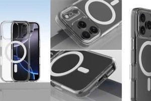 iPhone 17 Pro Max cùng case bảo vệ. Ảnh: Sonny Dickson