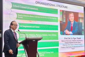 PGS.Nguyễn Viết Nhung phát biểu tại Hội thảo.