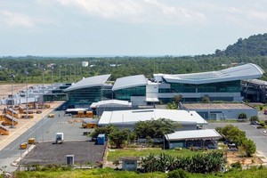 Cảng hàng không quốc tế Phú Quốc hiện hữu.