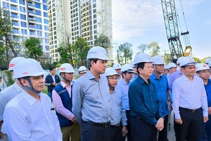 Phó thủ tướng Mai Văn Chính kiểm tra, tháo gỡ vướng mắc dự án Vành đai 3 TP.HCM 