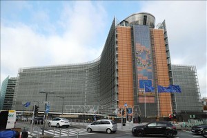 Trụ sở Ủy ban châu Âu tại Brussels, Bỉ. Ảnh: THX/TTXVN