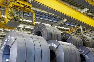 Thị trường thép toàn cầu đang chịu sức ép lớn từ việc Mỹ tăng thuế nhập khẩu (Ảnh: Đ.T) 