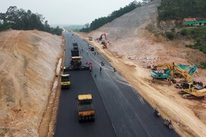 Dự án đầu tư công ở Hà Tĩnh - Ảnh: Đài PT&TH Hà Tĩnh