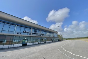 Cảng hàng không Đồng Hới đang được nâng cấp, mở rộng. 